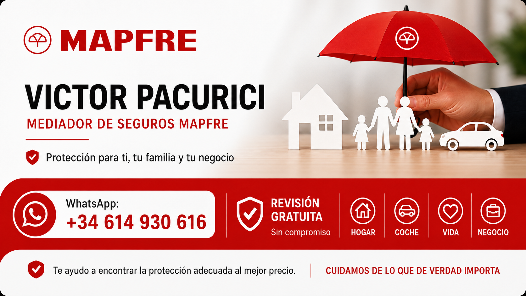 Victor Pacurici MAPFRE - revisión gratuita de seguros